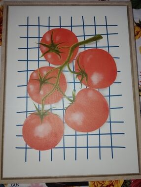 Tomato Vine Wall Art Print